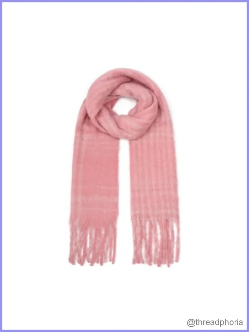 Winter Scarf Shawl Wrap Long Thick Soft Polyester Plaid